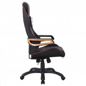 Кресло компьютерное BRABIX Techno Pro GM-003 (ткань черное/серое, вставки оранжевые) 531813 в Серове - serov.ok-mebel.com | фото 3