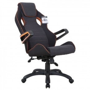 Кресло компьютерное BRABIX Techno Pro GM-003 (ткань черное/серое, вставки оранжевые) 531813 в Серове - serov.ok-mebel.com | фото 8