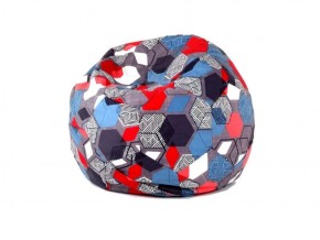 Кресло-мешок Мяч M (Geometry Slate) в Серове - serov.ok-mebel.com | фото