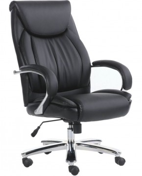 Кресло офисное BRABIX PREMIUM "Advance EX-575" (хром, экокожа, черное) 531825 в Серове - serov.ok-mebel.com | фото