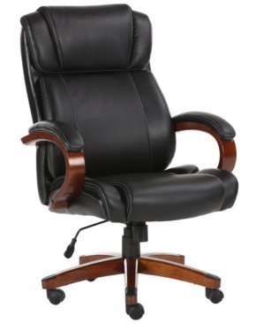 Кресло офисное BRABIX PREMIUM "Magnum EX-701" (дерево, рециклированная кожа, черное) 531827 в Серове - serov.ok-mebel.com | фото