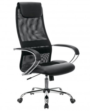 Кресло офисное BRABIX PREMIUM "Stalker EX-608 CH" (хром, ткань-сетка/кожзам, черное) 532091 в Серове - serov.ok-mebel.com | фото