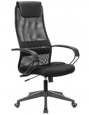 Кресло офисное BRABIX PREMIUM "Stalker EX-608 PL" (ткань-сетка/кожзам, черное) 532090 в Серове - serov.ok-mebel.com | фото