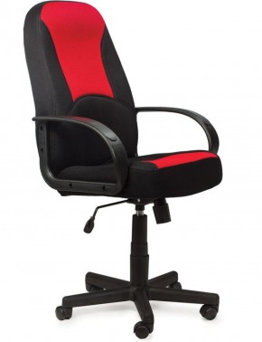 Кресло офисное BRABIX "City EX-512", ткань черная/красная, TW, 531408 в Серове - serov.ok-mebel.com | фото