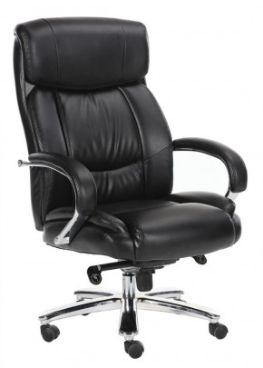 Кресло офисное BRABIX "Direct EX-580" (хром/рециклированная кожа/черное) 531824 в Серове - serov.ok-mebel.com | фото