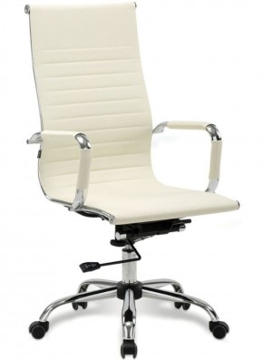 Кресло офисное BRABIX "Energy EX-509" (экокожа, хром, бежевое) 531166 в Серове - serov.ok-mebel.com | фото 1