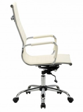 Кресло офисное BRABIX "Energy EX-509" (экокожа, хром, бежевое) 531166 в Серове - serov.ok-mebel.com | фото 3