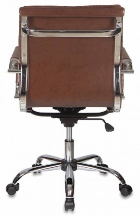 Кресло руководителя Бюрократ CH-993-LOW/BROWN коричневый в Серове - serov.ok-mebel.com | фото 4