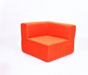 Кресло-угловое-модуль бескаркасное Тетрис 30 (Оранжевый) в Серове - serov.ok-mebel.com | фото