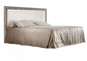 Кровать 2-х спальная (1,4 м) Тиффани штрих-лак/серебро (ТФКР140-1) в Серове - serov.ok-mebel.com | фото