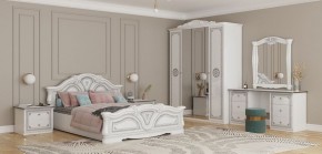 Кровать 2-х спальная 1600*2000 Грация (12.116) без основания (белый/серебро) в Серове - serov.ok-mebel.com | фото 2