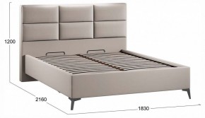 Кровать двуспальная Делана с ПМ Тип 1 в Серове - serov.ok-mebel.com | фото 4