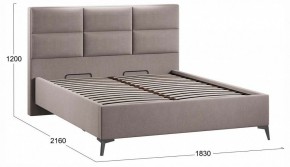 Кровать двуспальная Делана с ПМ Тип 1 в Серове - serov.ok-mebel.com | фото 4