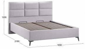 Кровать двуспальная Делана с ПМ Тип 1 в Серове - serov.ok-mebel.com | фото 4