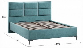 Кровать двуспальная Делана с ПМ Тип 1 в Серове - serov.ok-mebel.com | фото 4