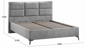 Кровать двуспальная Делана с ПМ Тип 1 в Серове - serov.ok-mebel.com | фото 4