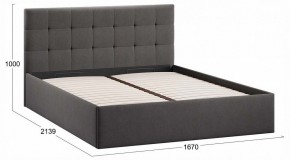 Кровать двуспальная Джоли с ПМ Тип 1 в Серове - serov.ok-mebel.com | фото 4