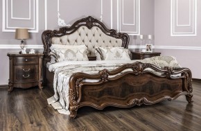 Кровать двуспальная Илона с мягким изголовьем (1800) караваджо в Серове - serov.ok-mebel.com | фото