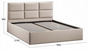 Кровать двуспальная Стелла с ПМ Тип 1 в Серове - serov.ok-mebel.com | фото 3