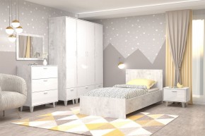 Кровать Эго арт. 032 (900*2000) Бетон светлый в Серове - serov.ok-mebel.com | фото 2