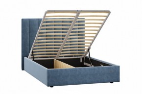 Кровать Ingrid 1400 с основанием и ПМ (Галакси лайт 22) Модель 312 в Серове - serov.ok-mebel.com | фото 2