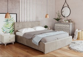 Кровать Изабелла с латами Newtone light beige 1400x2000 в Серове - serov.ok-mebel.com | фото 2