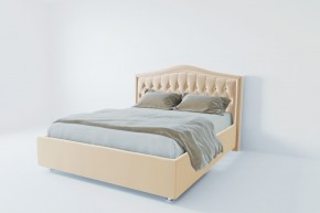 Кровать Калининград с ПМ 1800 (экокожа бежевая) в Серове - serov.ok-mebel.com | фото 2