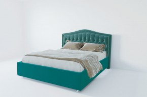 Кровать Калининград с ПМ 800 (велюр бирюзовый) в Серове - serov.ok-mebel.com | фото 2