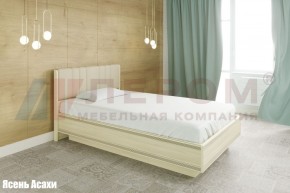 Кровать КР-1011 с мягким изголовьем в Серове - serov.ok-mebel.com | фото