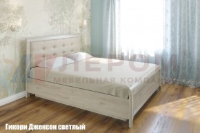 Кровать КР-1033 с мягким изголовьем в Серове - serov.ok-mebel.com | фото 1
