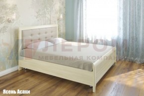 Кровать КР-2034 с мягким изголовьем в Серове - serov.ok-mebel.com | фото 2