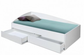 Кровать одинарная "Фея - 3" асимметричная 1900х800 (белая) в Серове - serov.ok-mebel.com | фото 2