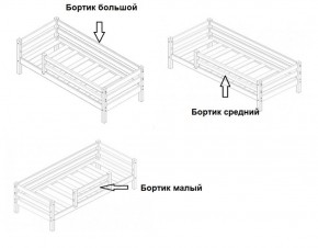 Кровать одноярусная Сонечка (800*1900) модульная в Серове - serov.ok-mebel.com | фото 3