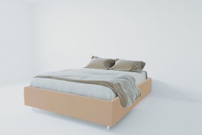 Кровать Подиум с ортопедическим основанием 800 (велюр светло-серый) в Серове - serov.ok-mebel.com | фото