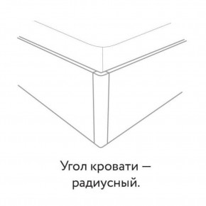 Кровать "Милана" с мягкой спинкой БЕЗ основания 1600х2000 в Серове - serov.ok-mebel.com | фото 3