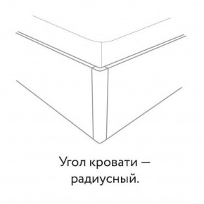 Кровать "Сандра" БЕЗ основания 1200х2000 в Серове - serov.ok-mebel.com | фото 3