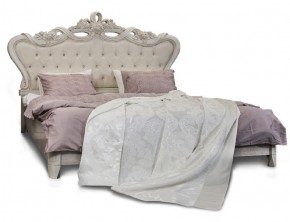 Кровать с мягким изголовьем Афина 1600 (крем корень) в Серове - serov.ok-mebel.com | фото