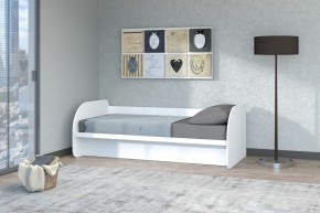 Кровать Сказка с ПМ 900 (Белый текстурный) в Серове - serov.ok-mebel.com | фото