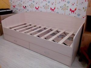 Кровать Соло-софа 1 с ящиками в Серове - serov.ok-mebel.com | фото 2