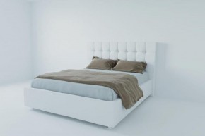 Кровать Венеция без основания 800 (экокожа белая) в Серове - serov.ok-mebel.com | фото
