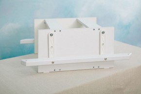 Кроватка-трансформер Classic 6в1 + маятник + комплект матрасов (белая матовая) в Серове - serov.ok-mebel.com | фото 2