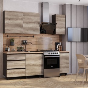 Кухня Энигма 1.6 м (венге/дуб каньон) в Серове - serov.ok-mebel.com | фото