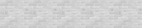 Кухонный фартук 610х3000х1,5 (композит) КМ Кирпич серый в Серове - serov.ok-mebel.com | фото 1