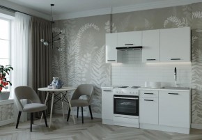 Кухонный гарнитур Белый Глянец 1800 (Стол. 26мм) в Серове - serov.ok-mebel.com | фото