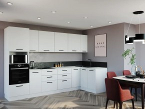 Кухонный гарнитур Белый Глянец 3200*1400 (Стол. 38мм) в Серове - serov.ok-mebel.com | фото