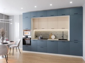 Кухонный гарнитур Фьюжн 3400 (Стол. 38мм) в Серове - serov.ok-mebel.com | фото