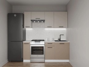 Кухонный гарнитур Каппучино 1800 (Стол. 38мм) в Серове - serov.ok-mebel.com | фото