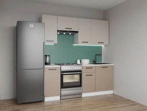 Кухонный гарнитур Каппучино 2000 (Стол. 38мм) в Серове - serov.ok-mebel.com | фото