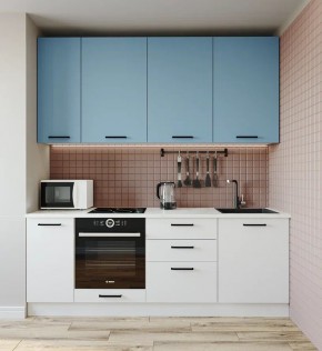 Кухонный гарнитур Капри 2200 h950 (Стол. 38мм) в Серове - serov.ok-mebel.com | фото