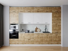 Кухонный гарнитур Лада 3400 (Стол. 26мм) в Серове - serov.ok-mebel.com | фото